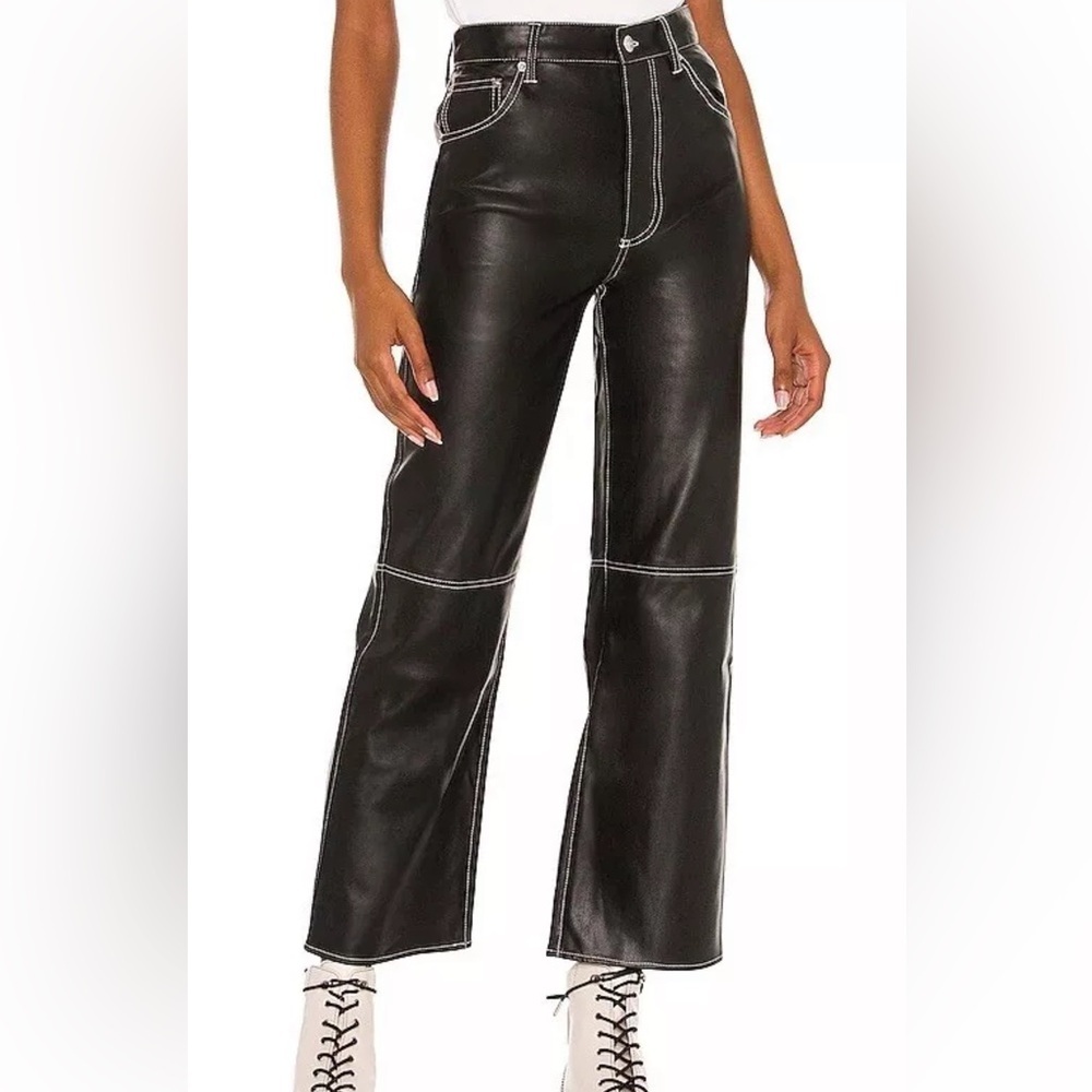 Free People WE THE FREE The It Factor Vegan Pant Mystic Size 12